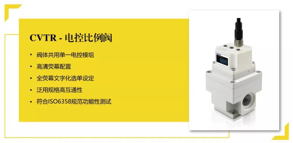 新品CVTR电控比例阀系列 新品CVTR电控比例阀系列