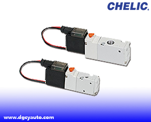 气立可CHELIC三口电磁阀 - SMU系列